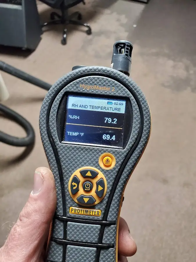 Moisture meter humidity assessment for Mold Remediation & Removal in Livingston